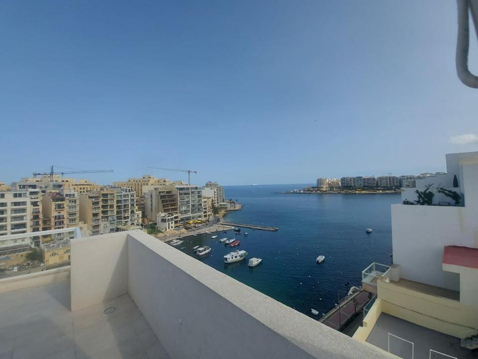 St Julians Bay Sea Front Apartments St. Julian's Exterior foto