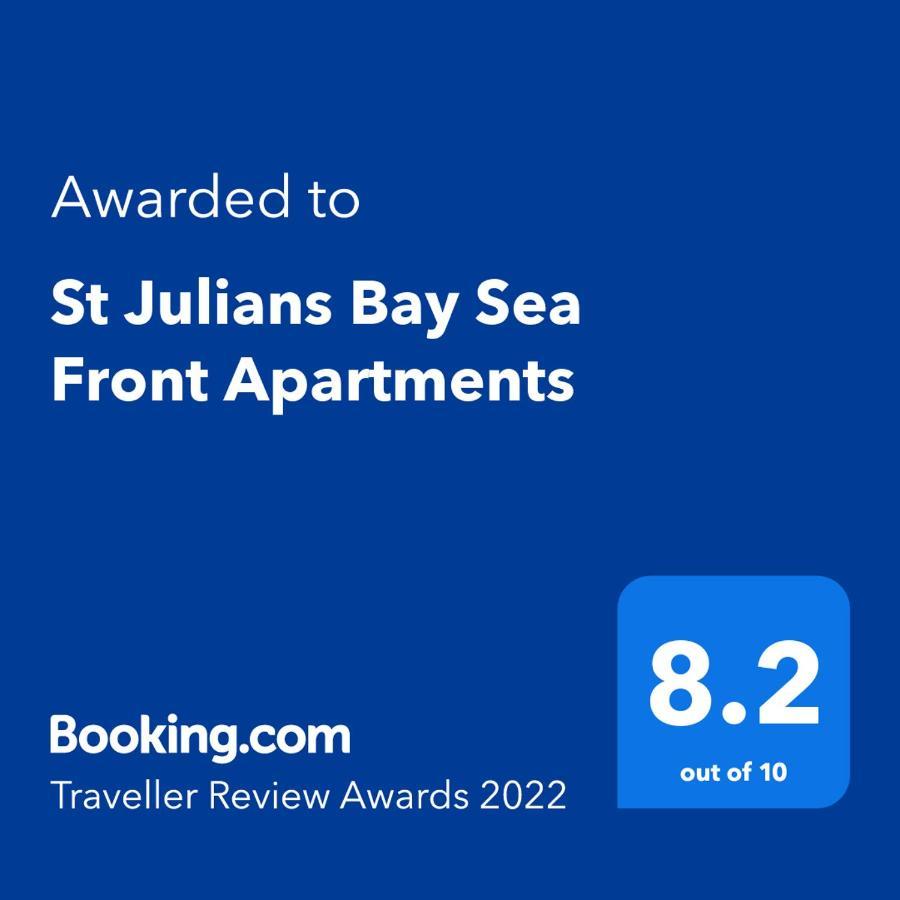 St Julians Bay Sea Front Apartments St. Julian's Exterior foto